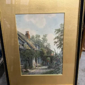 Matted Mountain Village Landscape