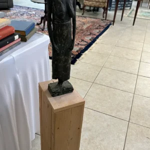 Bronze Sculpture, Headless Robed Figure
